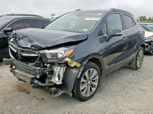 KL4CJASB3HB056930 - 2017 BUICK ENCORE PRE GRAY photo 2