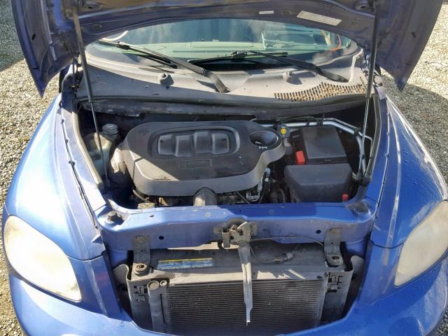 3GNDA23D66S573003 - 2006 CHEVROLET HHR LT BLUE photo 7