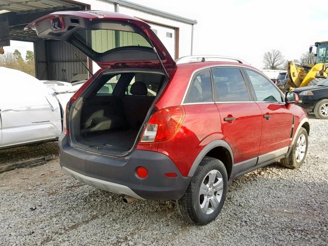 3GNAL2EK2ES584037 - 2014 CHEVROLET CAPTIVA LS 栗色 照片 4