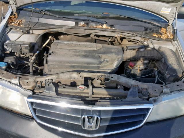 5FNRL18534B099165 - 2004 HONDA ODYSSEY LX SILVER photo 7