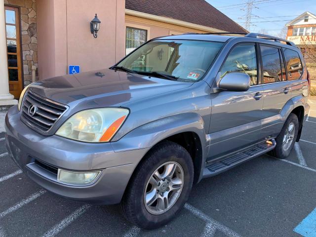 JTJBT20X530010386 - 2003 LEXUS GX 470 GRAY photo 2