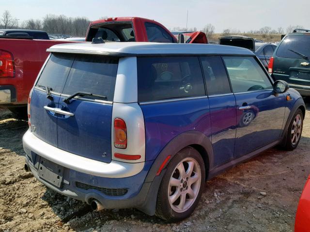 WMWMM33558TP71771 - 2008 MINI COOPER S C BLUE photo 4