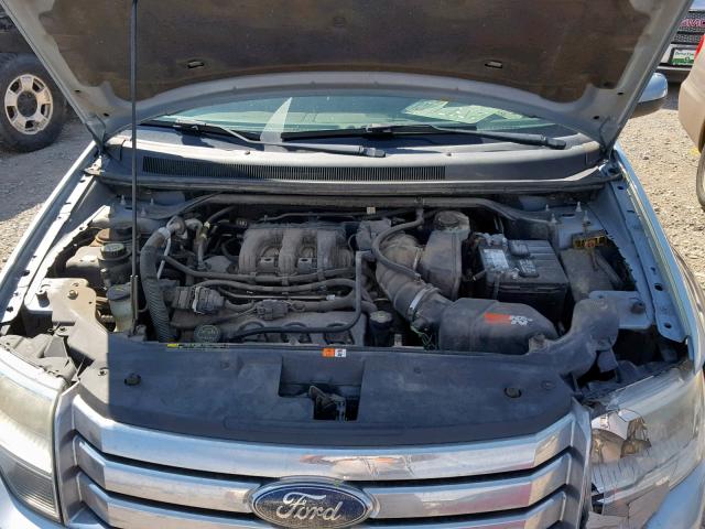 1FMDK02W88GA11033 - 2008 FORD TAURUS X S BLUE photo 7