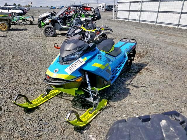 2BPSTMJK1JV000014 - 2018 SKI DOO SUMMIT X BLUE photo 2