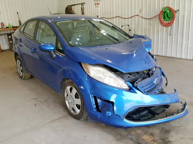 3FADP4AJ7BM147188 - 2011 FORD FIESTA S BLUE photo 1