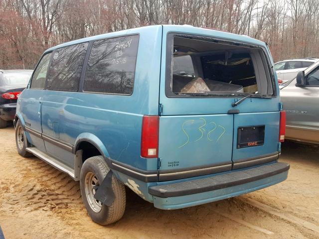 1GKDM19Z8RB522118 - 1994 GMC SAFARI XT BLUE photo 3