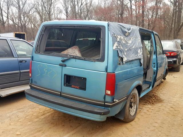 1GKDM19Z8RB522118 - 1994 GMC SAFARI XT BLUE photo 4