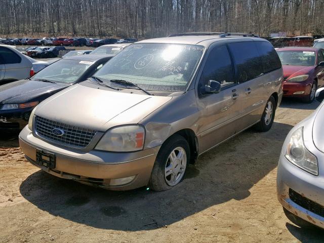 2FMDA52234BA70649 - 2004 FORD FREESTAR S TAN photo 2