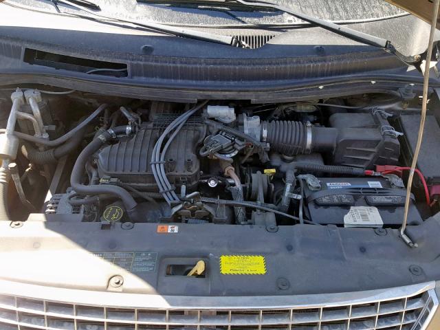 2FMDA52234BA70649 - 2004 FORD FREESTAR S TAN photo 7