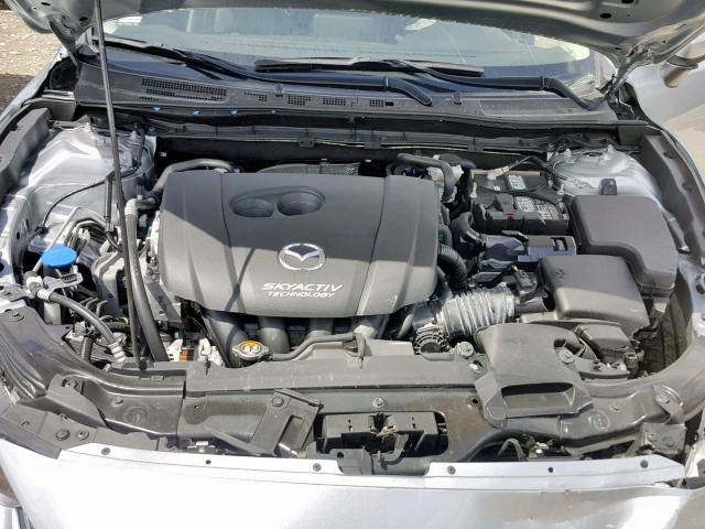 3MZBN1V39JM206982 - 2018 MAZDA 3 TOURING GRAY photo 7