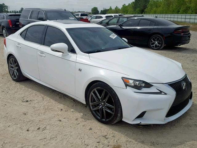 JTHBE1D20E5011858 - 2014 LEXUS IS 350 WHITE photo 1