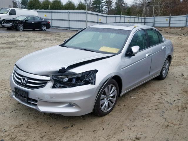 1HGCP3F83CA033047 - 2012 HONDA ACCORD EXL SILVER photo 2