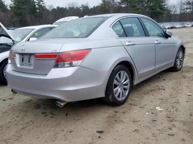 1HGCP3F83CA033047 - 2012 HONDA ACCORD EXL SILVER photo 4