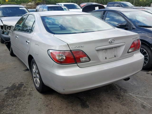 JTHBF30G830100744 - 2003 LEXUS ES 300 CREAM photo 3