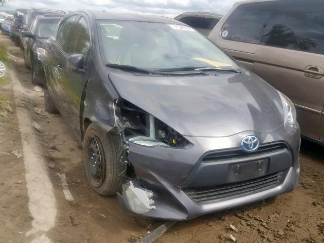 JTDKDTB35G1130558 - 2016 TOYOTA PRIUS C GRAY photo 1