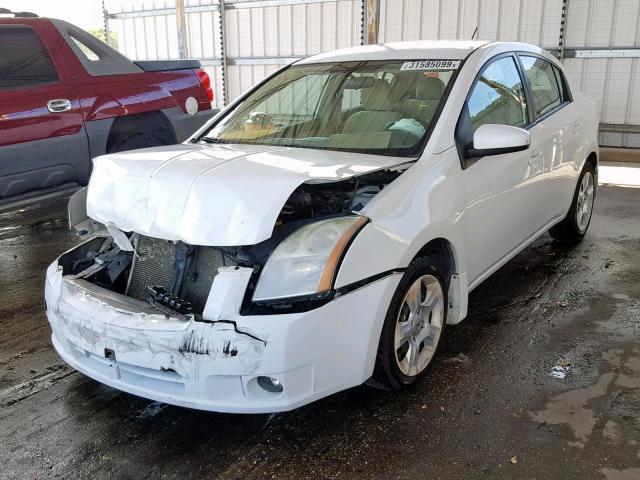 3N1AB61E79L670546 - 2009 NISSAN SENTRA 2.0 WHITE photo 2