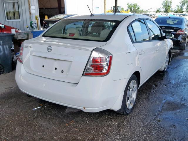 3N1AB61E79L670546 - 2009 NISSAN SENTRA 2.0 WHITE photo 4