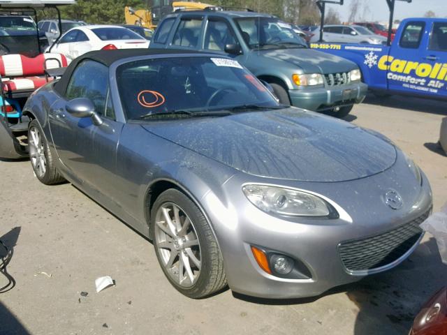 JM1NC25F890200417 - 2009 MAZDA MX-5 MIATA SILVER photo 1