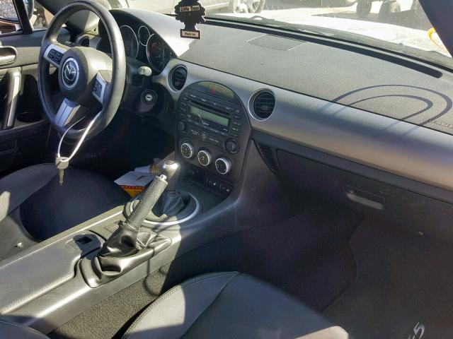 JM1NC25F890200417 - 2009 MAZDA MX-5 MIATA SILVER photo 5