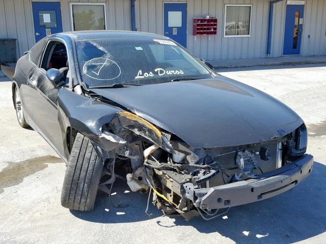 1HGCS22889A007468 - 2009 HONDA ACCORD EXL BLACK photo 1