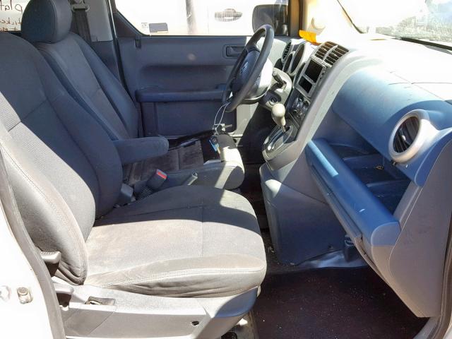 5J6YH28766L003821 - 2006 HONDA ELEMENT EX GRAY photo 5