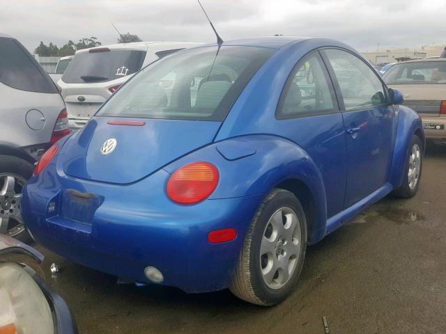 3VWCK21C93M429406 - 2003 VOLKSWAGEN NEW BEETLE Blau Foto 4