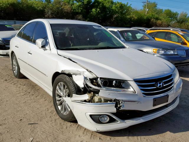 KMHFC4DF8BA517935 - 2011 HYUNDAI AZERA GLS WHITE photo 1