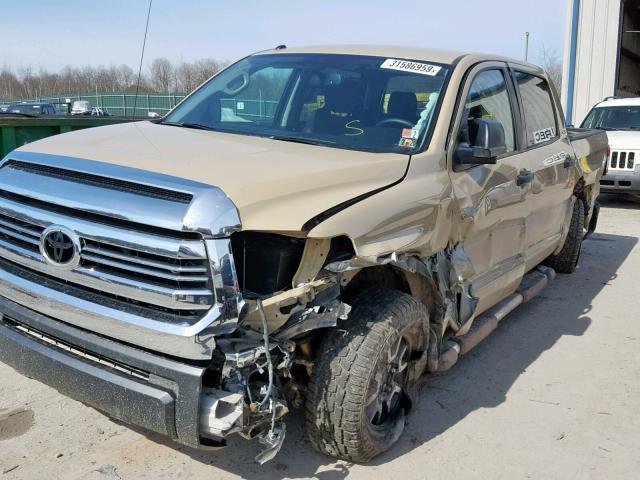 5TFDY5F18HX665237 - 2017 TOYOTA TUNDRA CRE GOLD photo 9