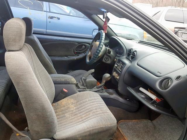 1G2NE12M1VC813094 - 1997 PONTIAC GRAND AM S GREEN photo 5