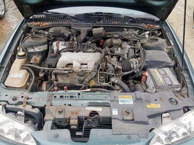 1G2NE12M1VC813094 - 1997 PONTIAC GRAND AM S GREEN photo 7