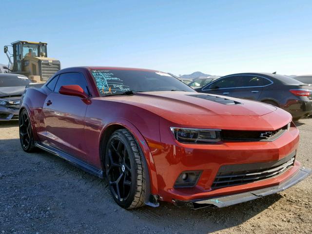 2G1FK1EJ0F9189235 - 2015 CHEVROLET CAMARO 2SS RED photo 1