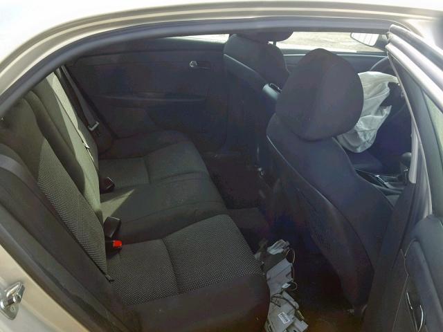 1G1ZC5EU8BF395450 - 2011 CHEVROLET MALIBU 1LT 金色 照片 6