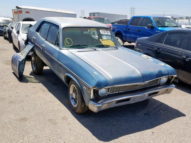 114690W188019 - 1970 CHEVROLET NOVA BLUE photo 1