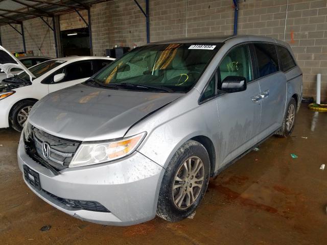 5FNRL5H48DB009233 - 2013 HONDA ODYSSEY EX  photo 2