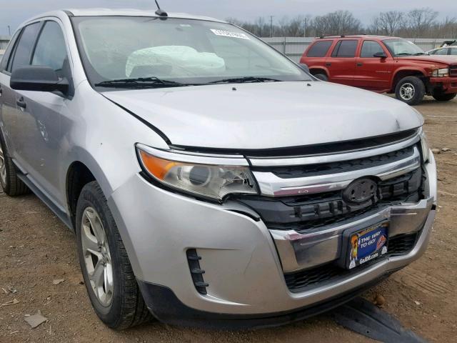 2FMDK3G97DBA37371 - 2013 FORD EDGE SE SILVER photo 9