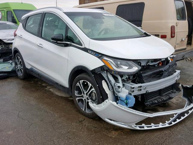 1G1FZ6S08K4104837 - 2019 CHEVROLET BOLT EV PR WHITE photo 1