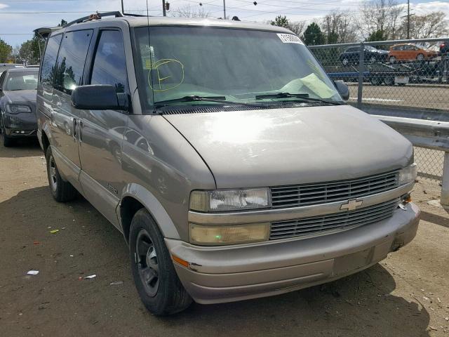 1GNDM19W61B112415 - 2001 CHEVROLET ASTRO BROWN photo 1