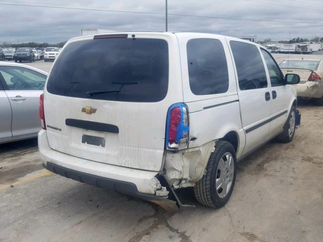 1GNDV23107D181114 - 2007 CHEVROLET UPLANDER L თეთრი ფოტო 4