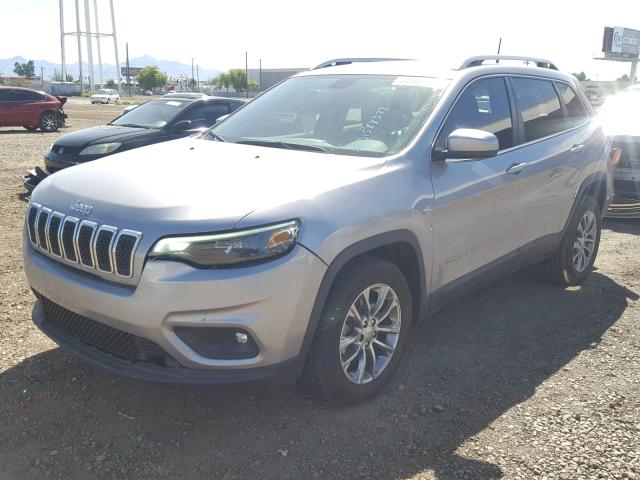 1C4PJLLBXKD164295 - 2019 JEEP CHEROKEE L GRAY photo 2