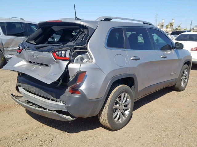 1C4PJLLBXKD164295 - 2019 JEEP CHEROKEE L GRAY photo 4