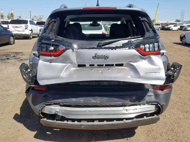 1C4PJLLBXKD164295 - 2019 JEEP CHEROKEE L GRAY photo 9