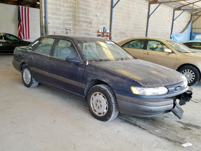 1FACP52U9NA222212 - 1992 FORD TAURUS GL BLUE photo 1