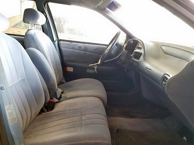 1FACP52U9NA222212 - 1992 FORD TAURUS GL BLUE photo 5