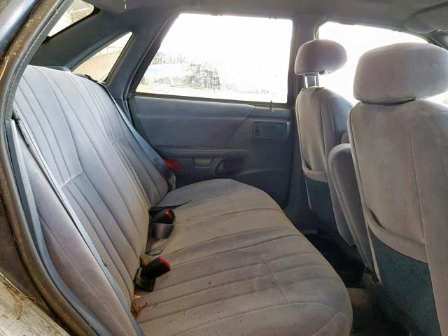 1FACP52U9NA222212 - 1992 FORD TAURUS GL BLUE photo 6