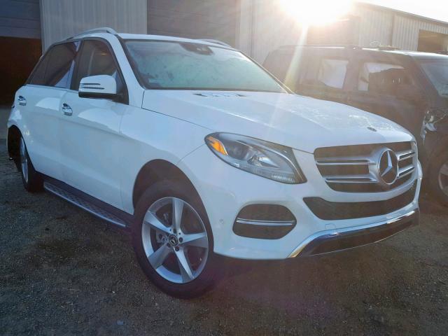 4JGDA5HB1JB103060 - 2018 MERCEDES-BENZ GLE 350 4M WHITE photo 1