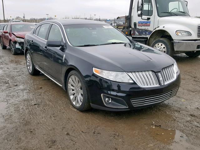 1LNHL9DR2AG614625 - 2010 LINCOLN MKS BLACK photo 1