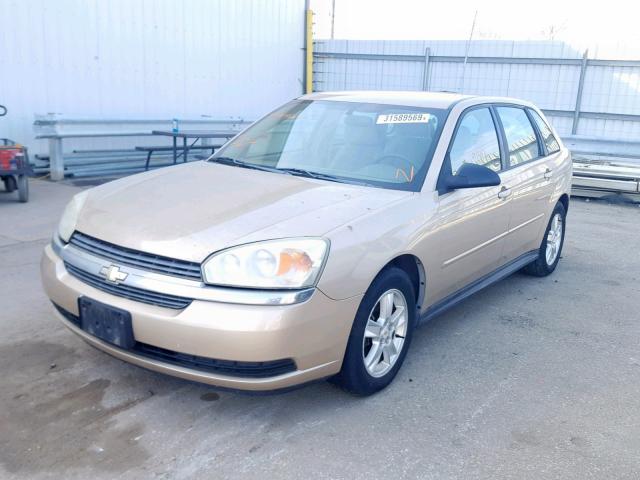 1G1ZT62855F291600 - 2005 CHEVROLET MALIBU MAX TAN photo 2