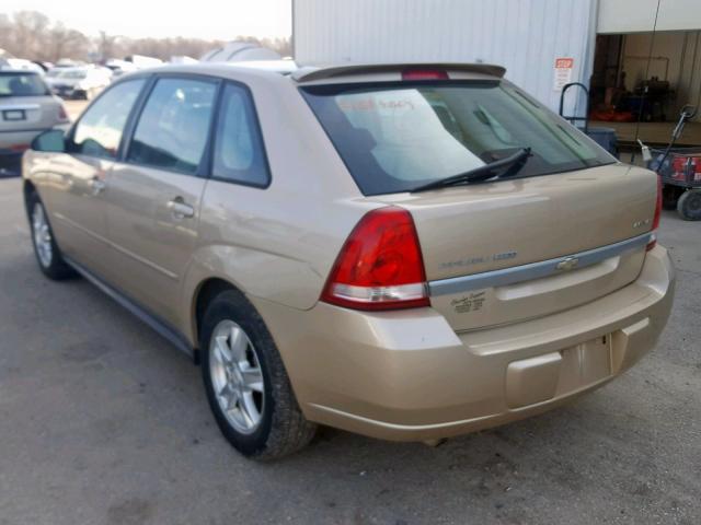 1G1ZT62855F291600 - 2005 CHEVROLET MALIBU MAX TAN photo 3