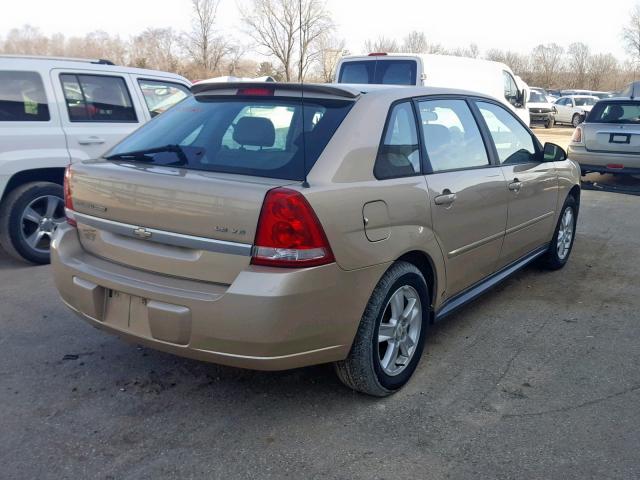 1G1ZT62855F291600 - 2005 CHEVROLET MALIBU MAX TAN photo 4