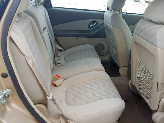 1G1ZT62855F291600 - 2005 CHEVROLET MALIBU MAX თაფლისფერი ფოტო 6